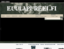 Tablet Screenshot of kuulapurkki.fi